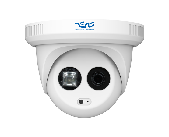 500万经济型单灯红外高清半球型网络摄像机（内置MIC）
